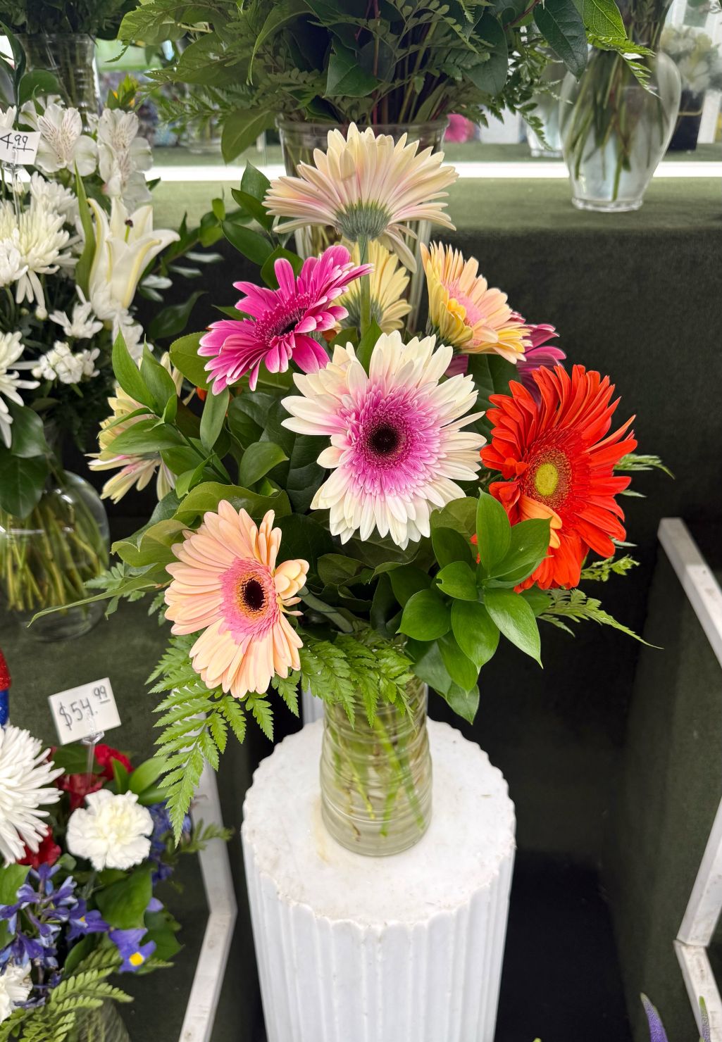 Splash of Color Arrangement In the Cooler