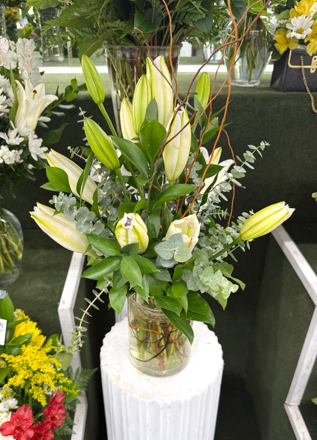 Petal Mischief Arrangement In the Cooler