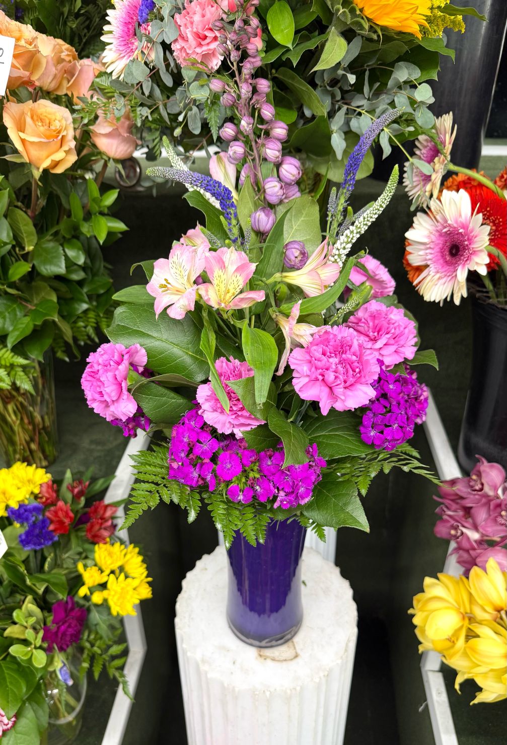 The Victoria Bouquet In the Cooler