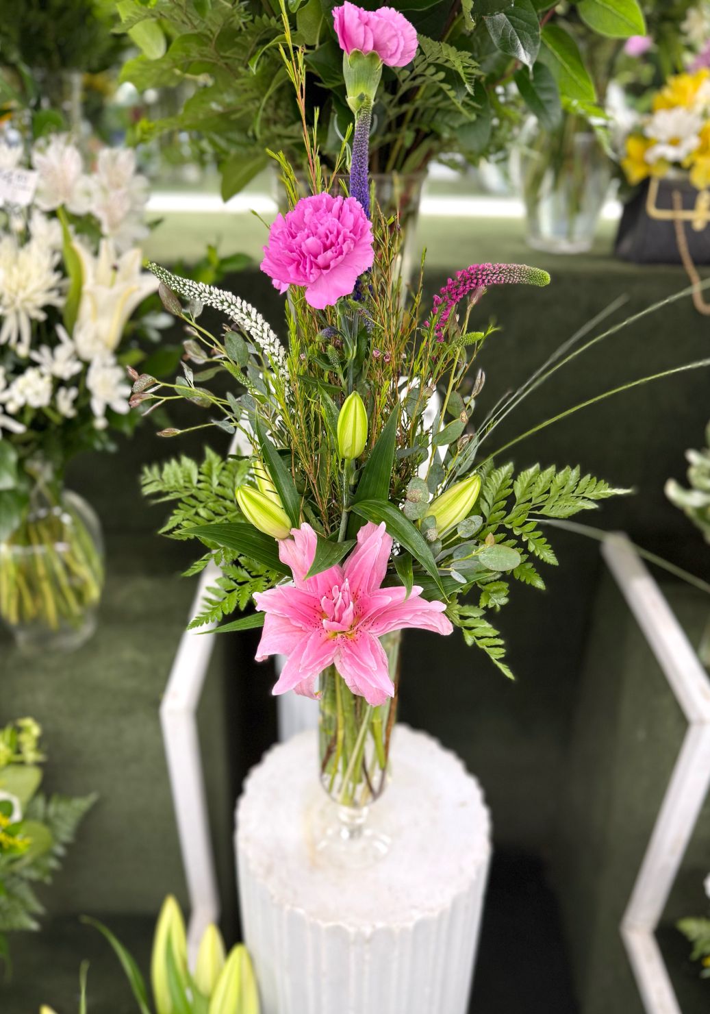 The Diana Bouquet In the Cooler