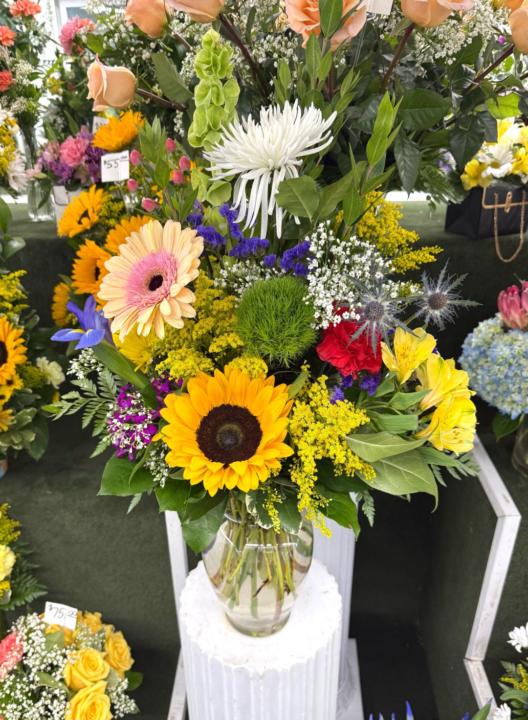 Charming Petals Arrangement In the Cooler