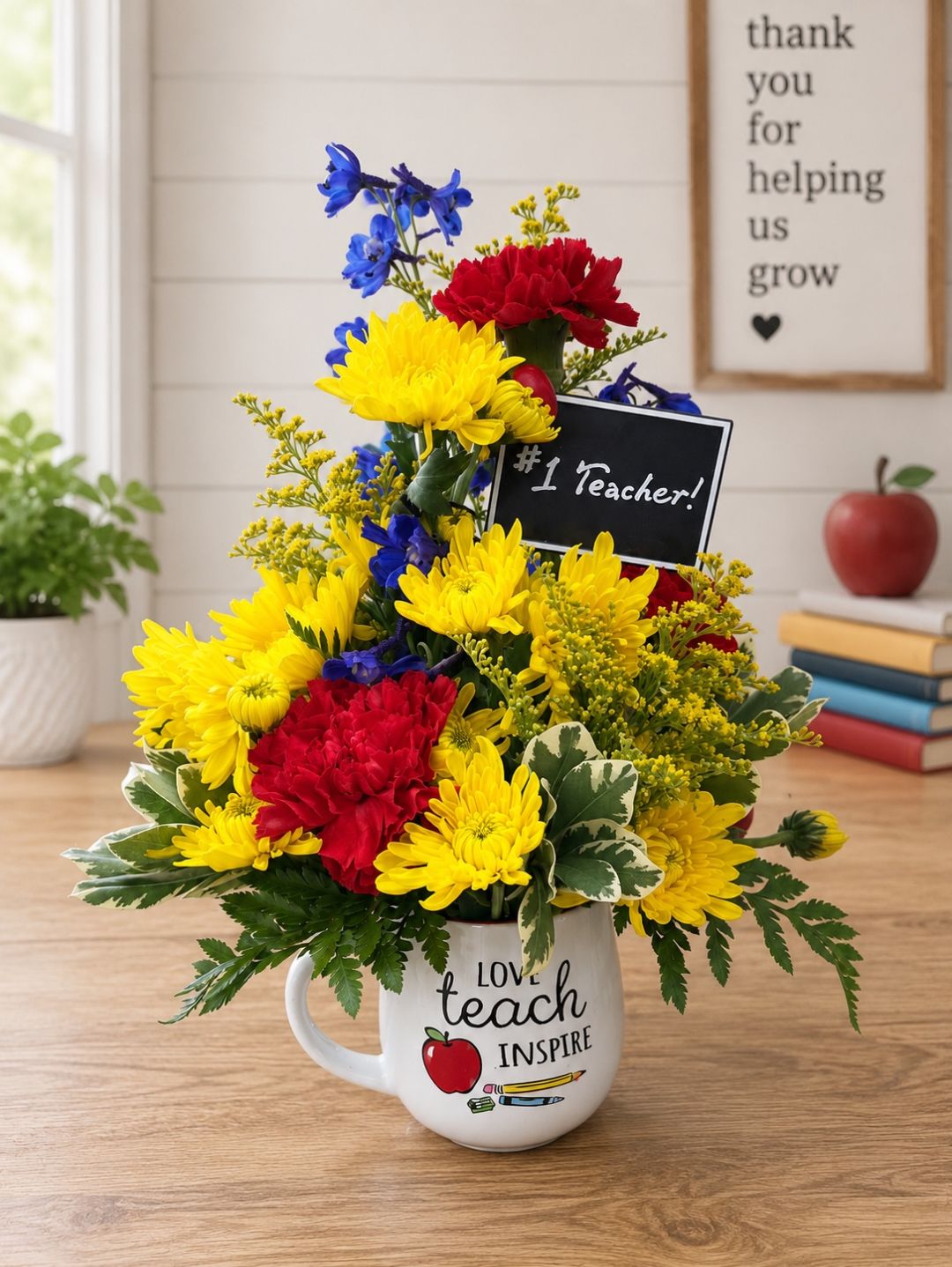 Classroom Cheer Mug Bouquet