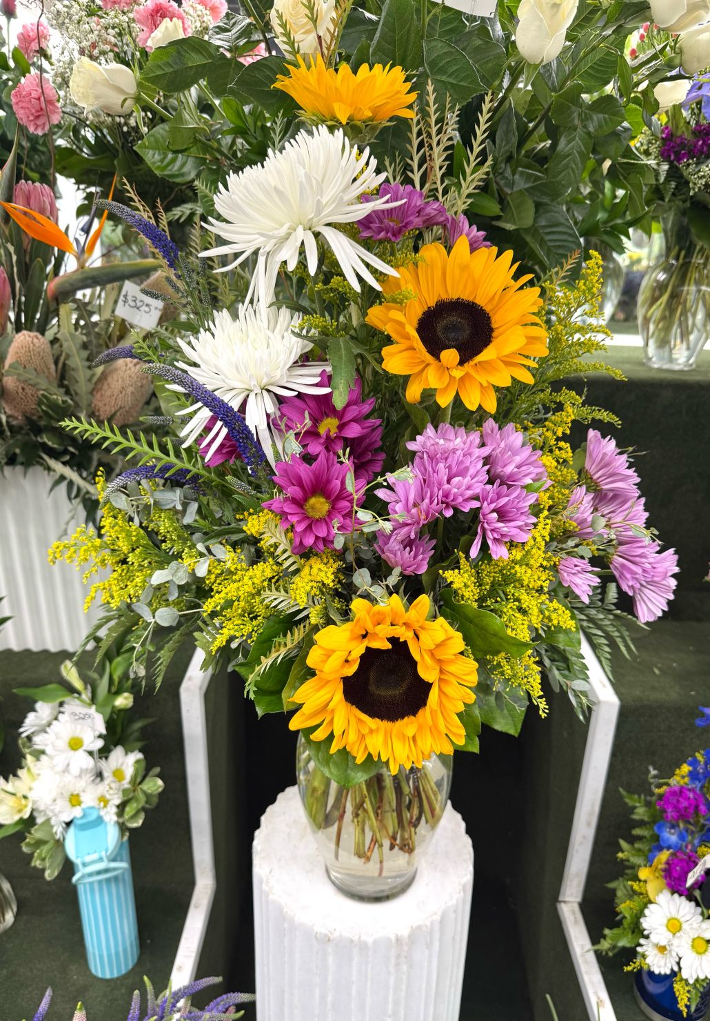 Charming Petals Arrangement In the Cooler