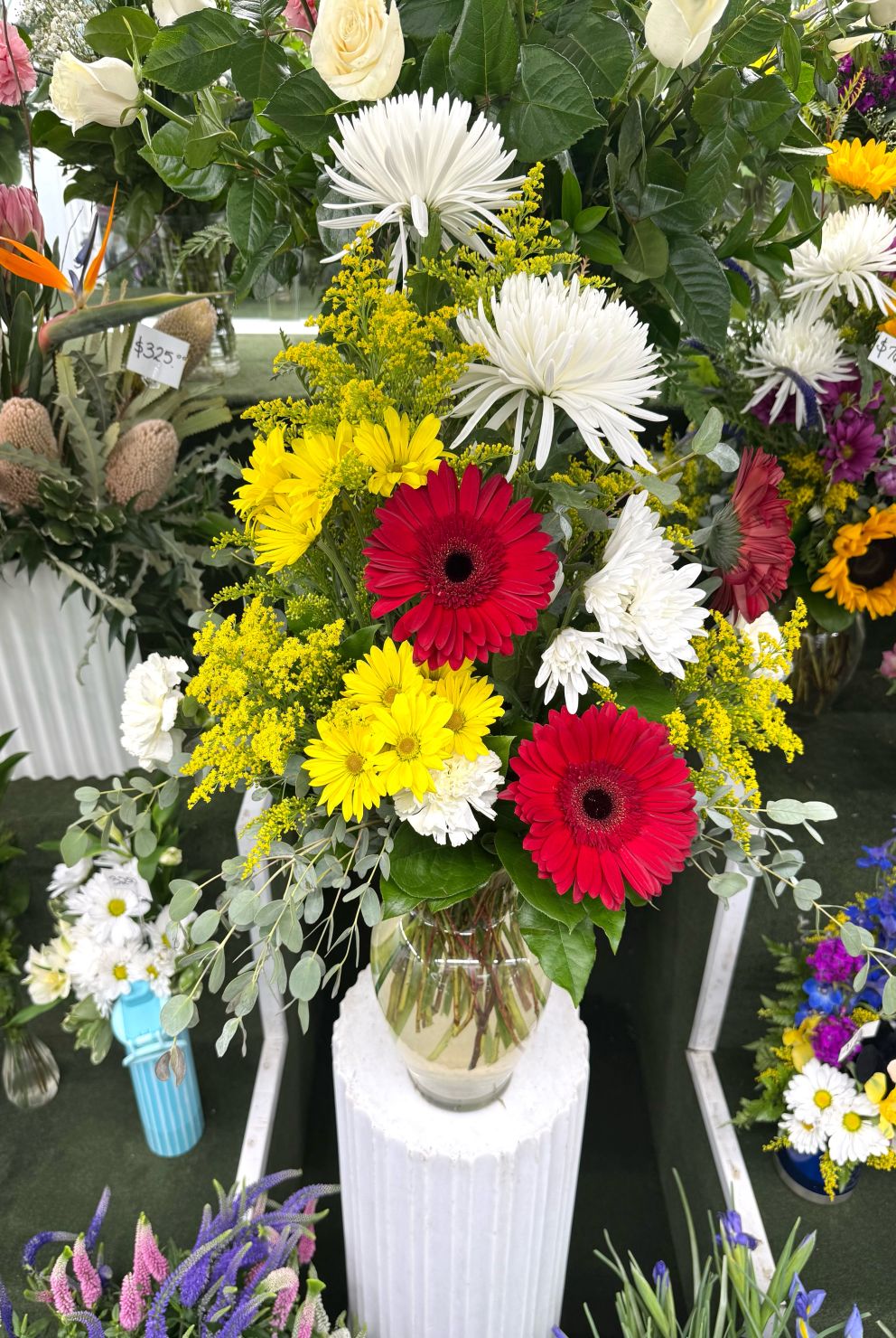 Blooming Affection Arrangement In the Cooler