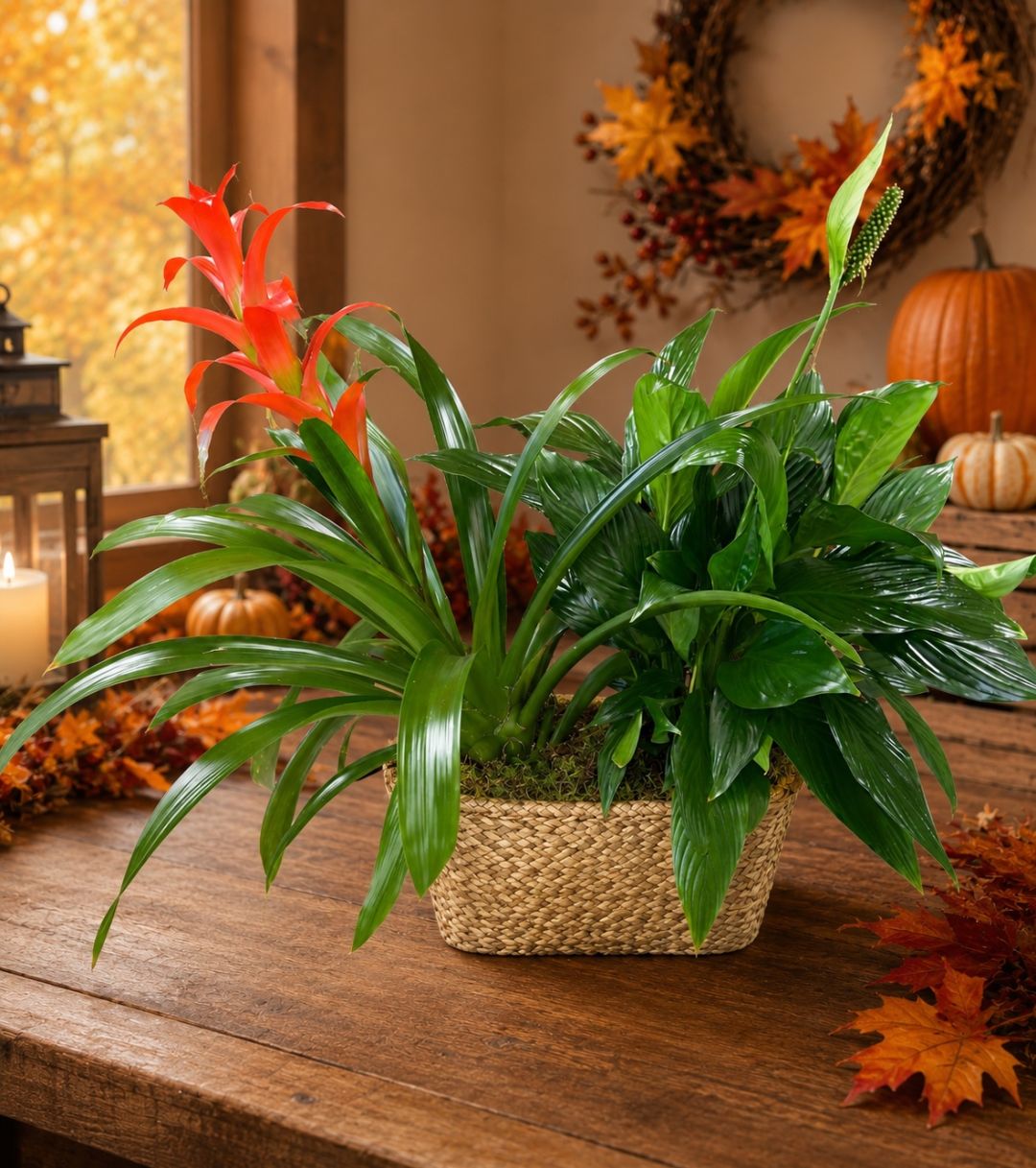 Double Plant Basket 