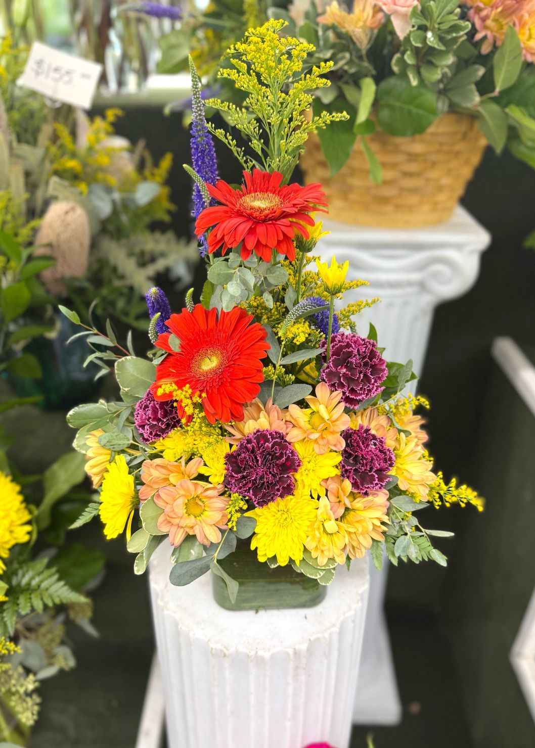 Petals & Promises Arrangement In the Cooler