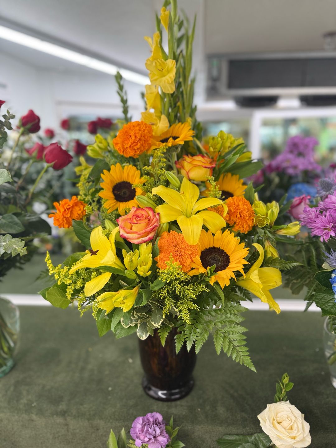 Exotic Ember Arrangement In the Cooler