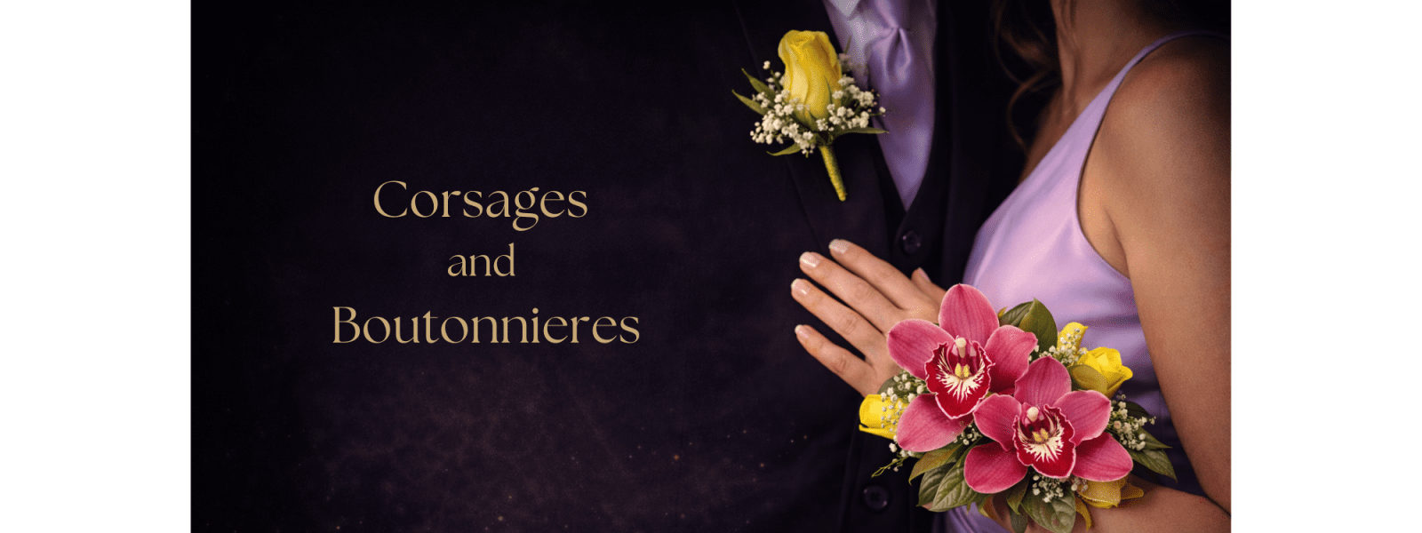 Prom corsage and boutonniere in Las Vegas by DiBella Flowers and Gifts
