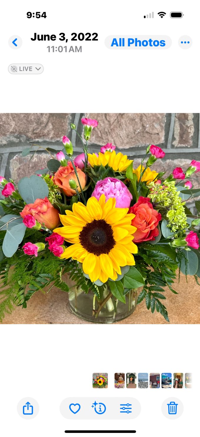 My mom is my sunshine in Newtown 