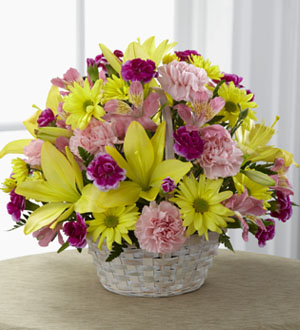 The FTD® Basket of Cheer® Bouquet