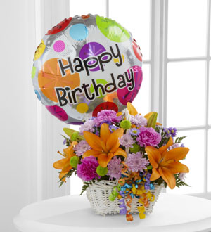 The FTD® Happy Blooms™ Basket