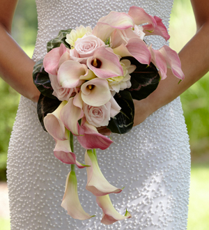 The  Pink Cascade Bouquet