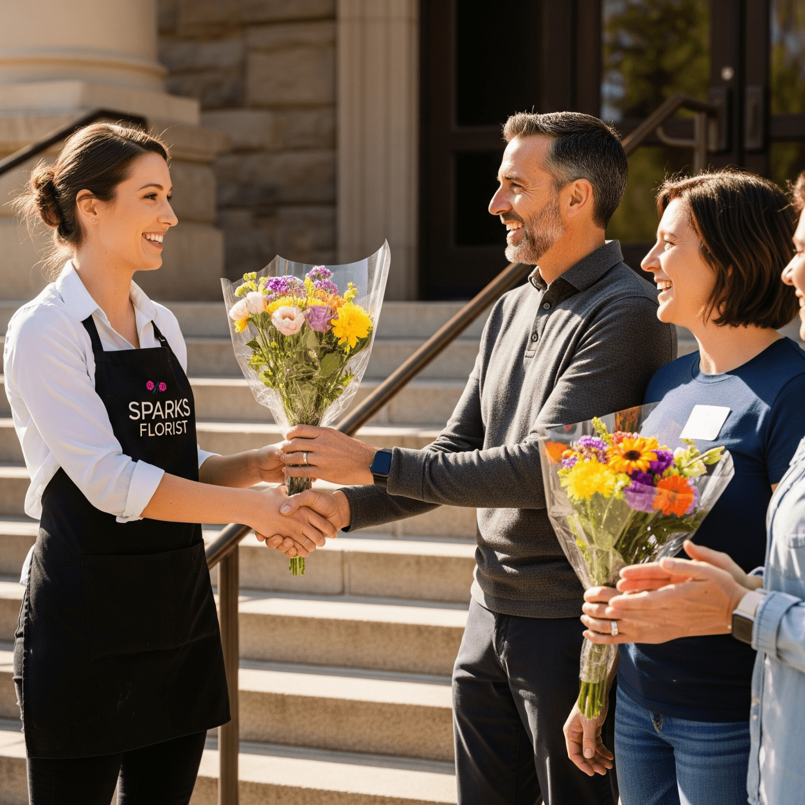 Sparks Florist partners in the community.