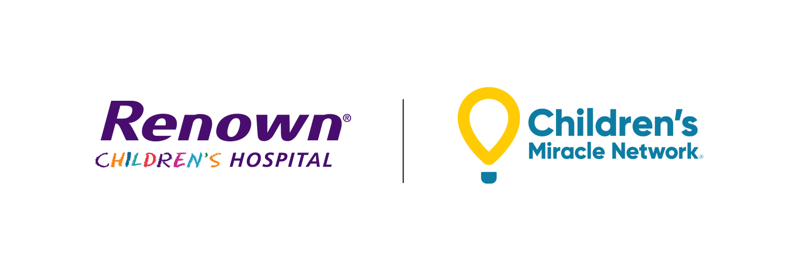 Renown Children's Hospital and Children's Miracle Network Logo