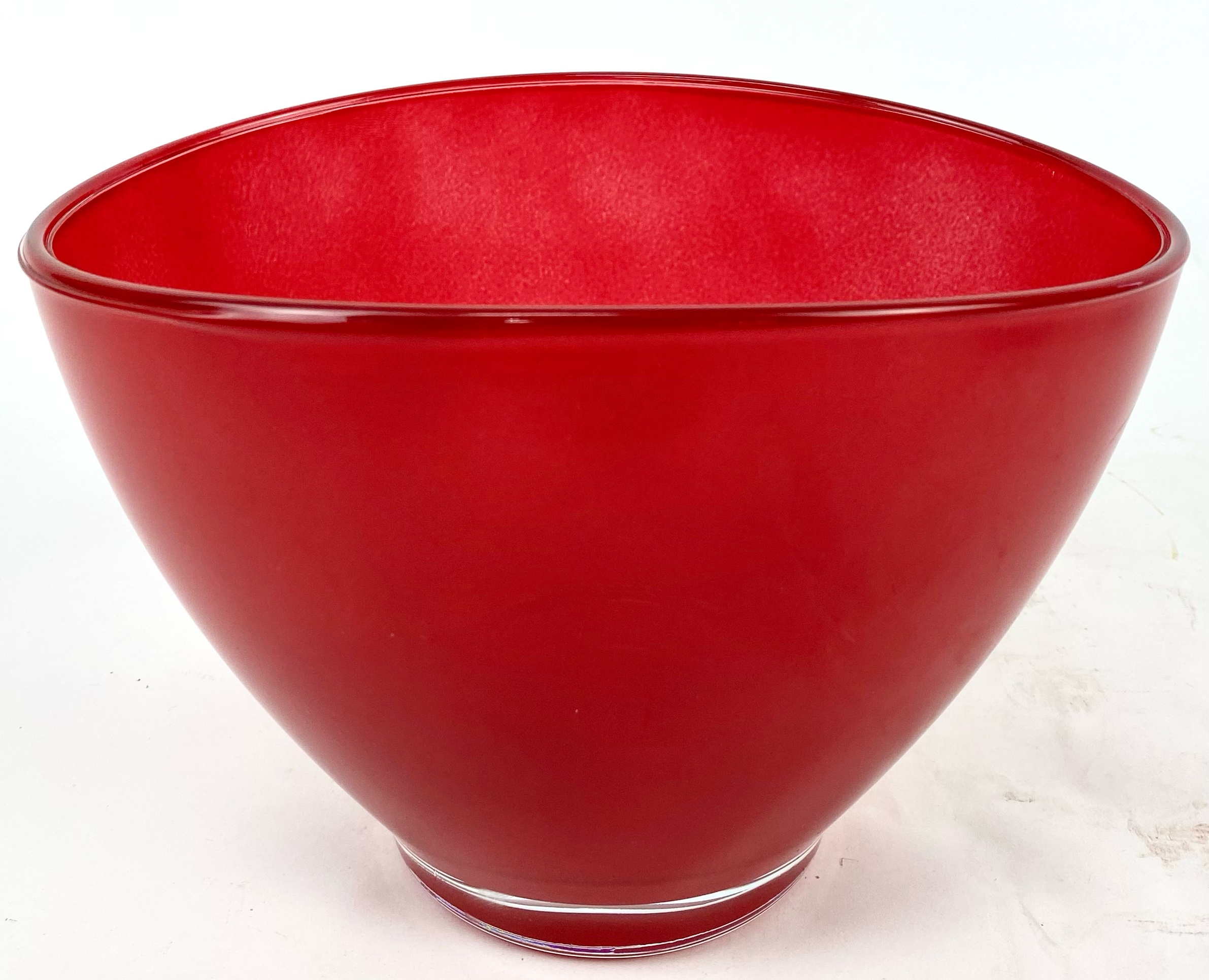 Avery Oval Bowl - Red
