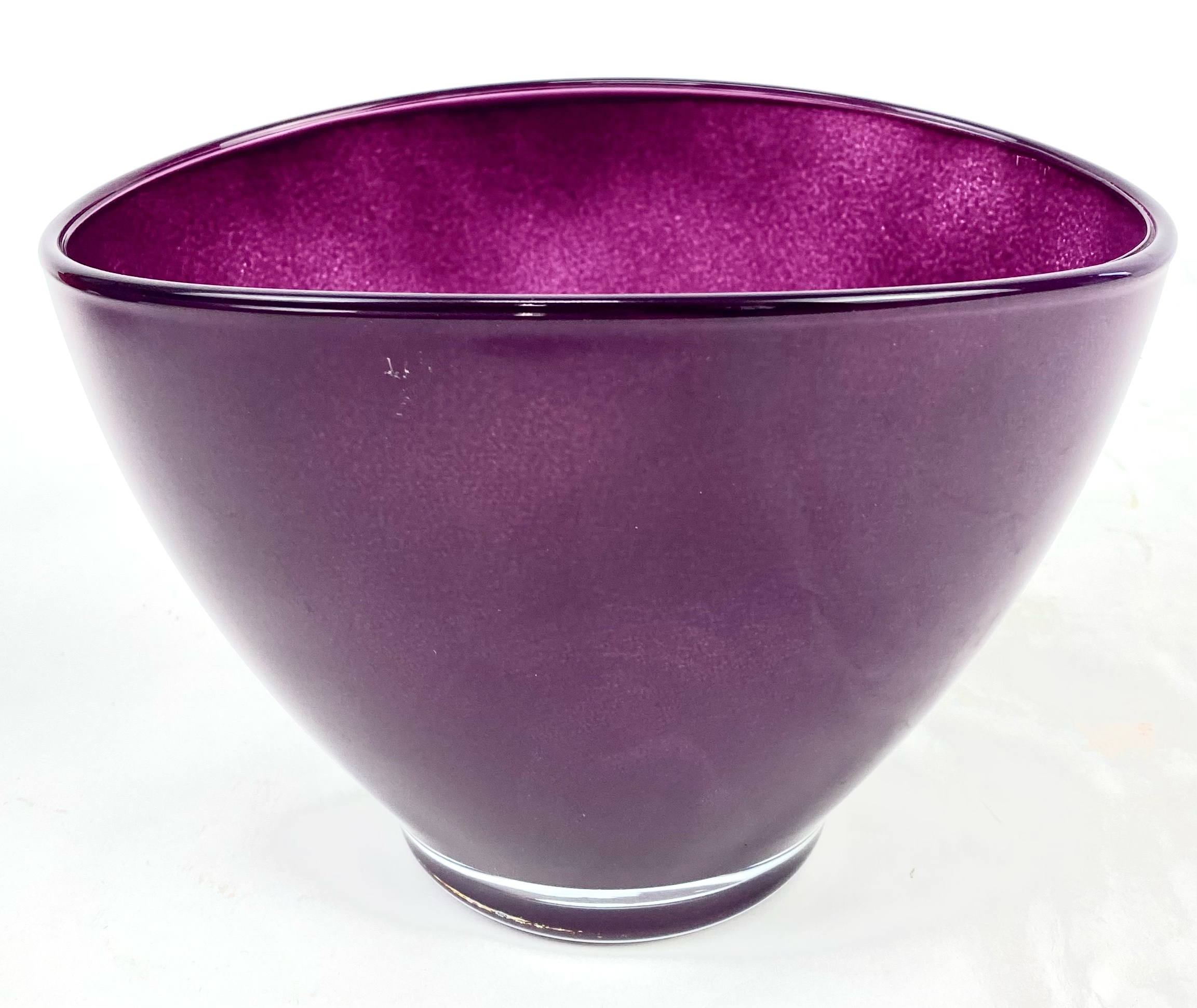 Avery Oval Bowl - Plum