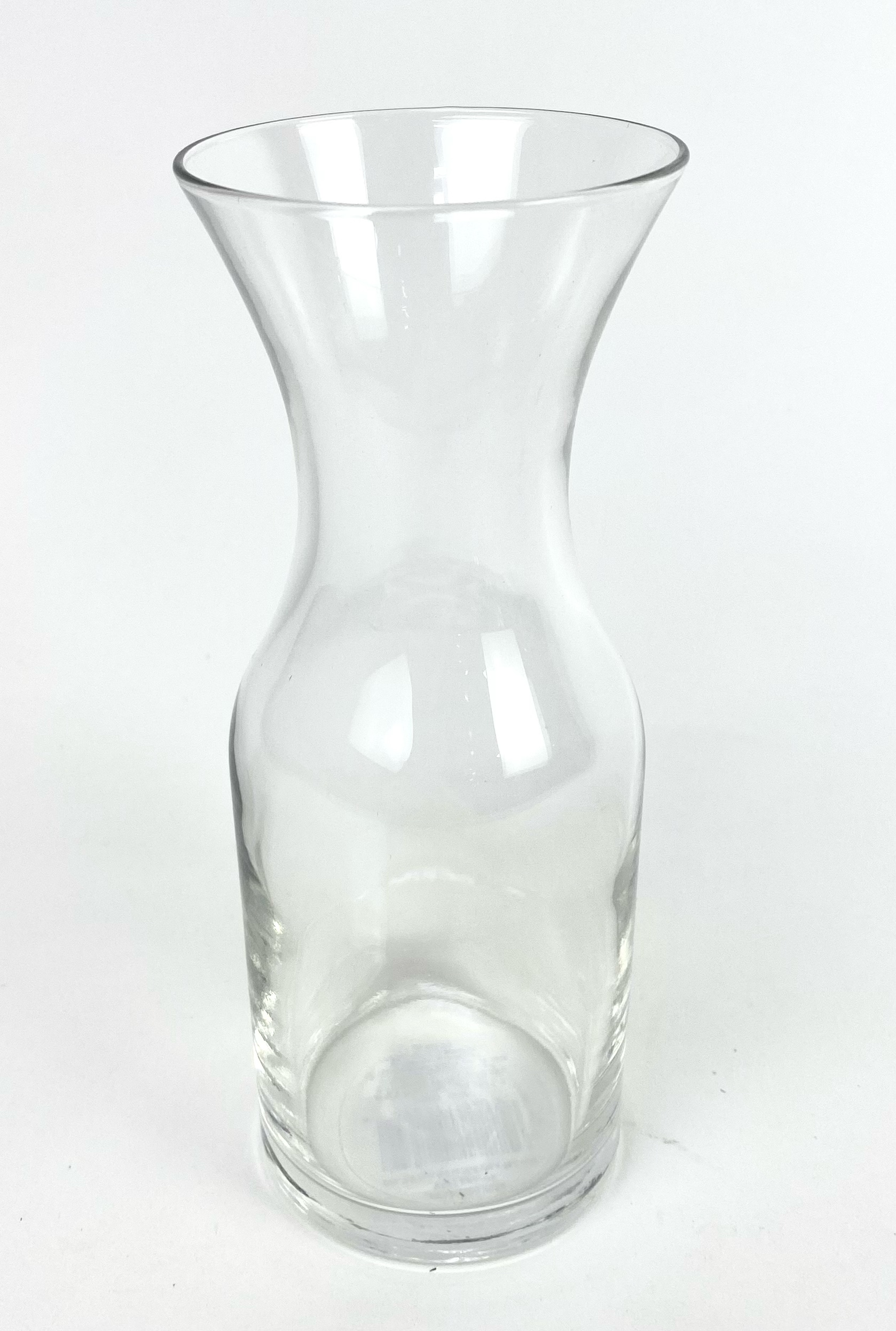 Clear Glass Decanter Vases, 6.5 in.