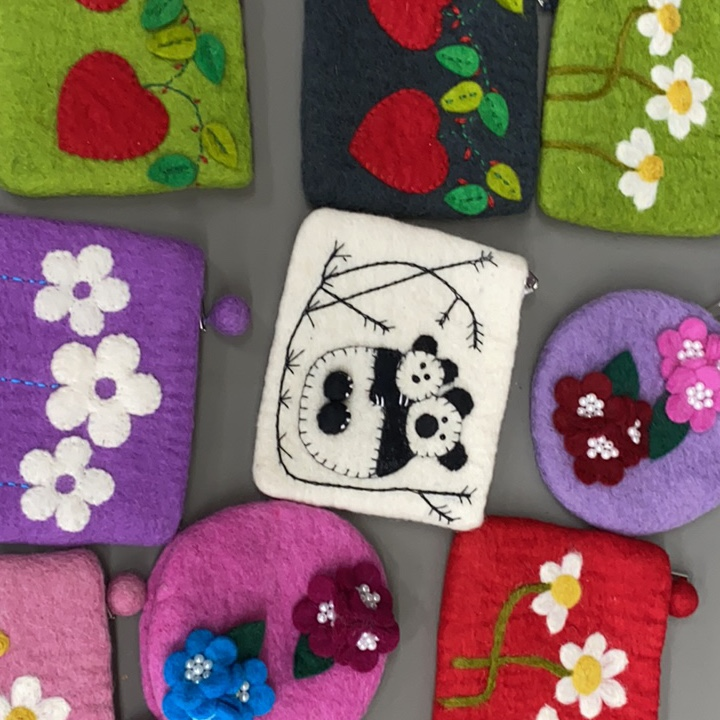 Felt Coin Purse