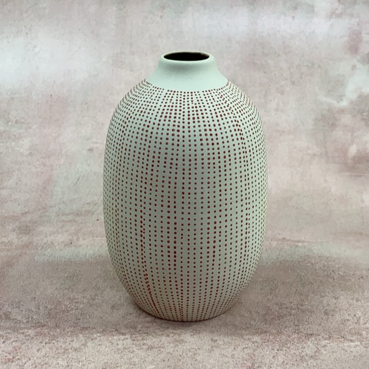 Textured Stoneware Vase - Style B