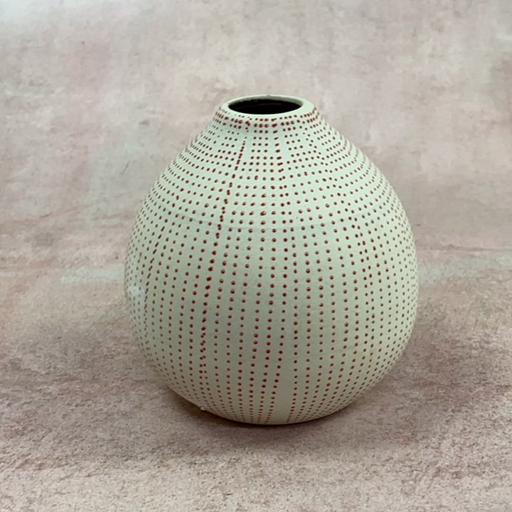 Textured Stoneware Vase - Style C