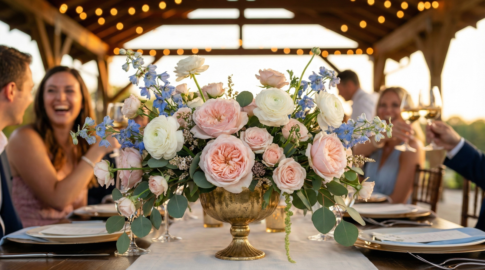 Black and white wedding couple holding hands