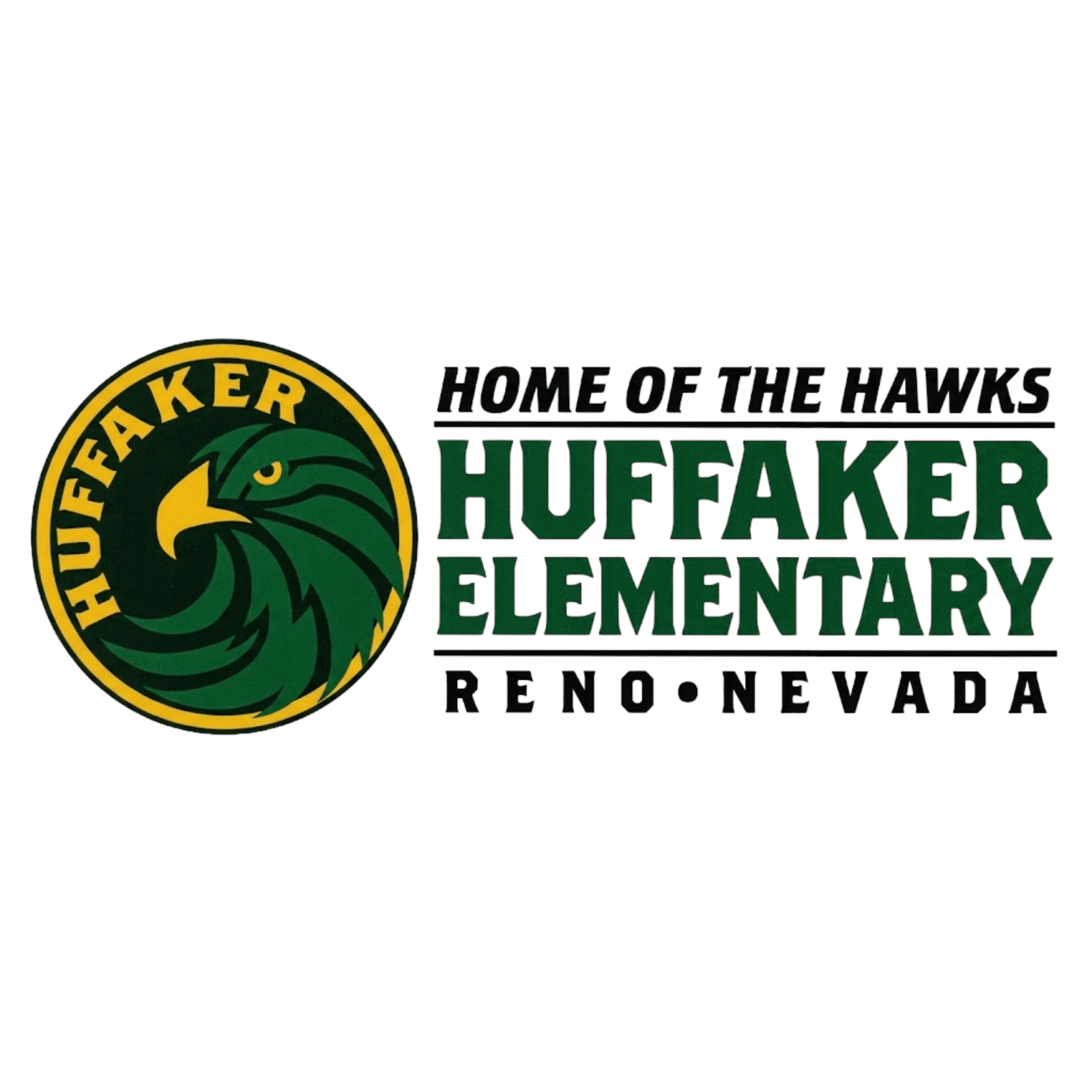 Huffaker Elementary School Logo