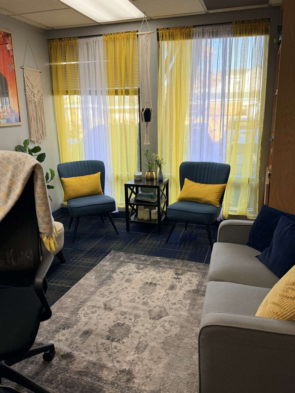 Counseling rooms at Children's Cabinet