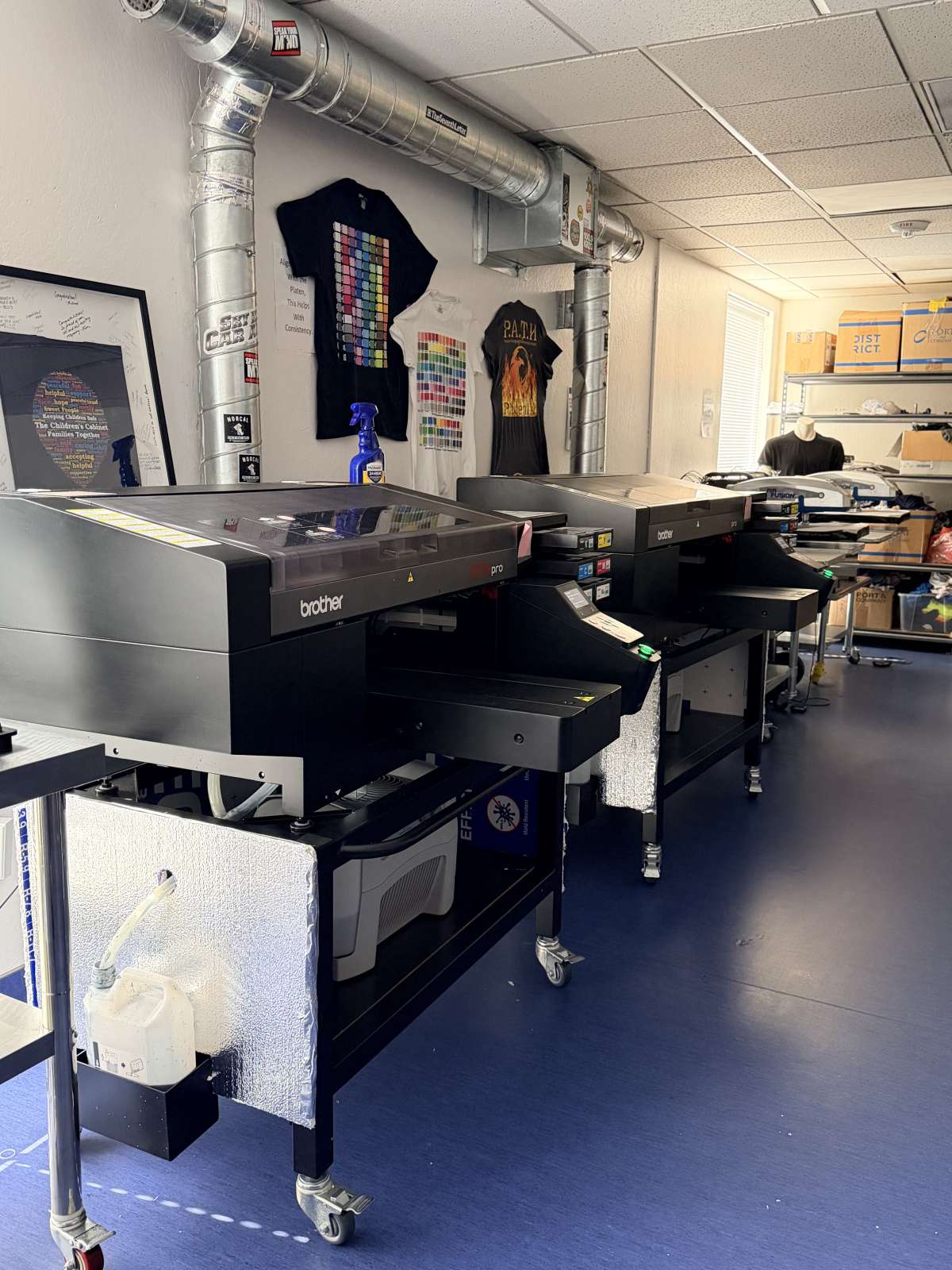 Cabinet Ink Screen Printing Shop