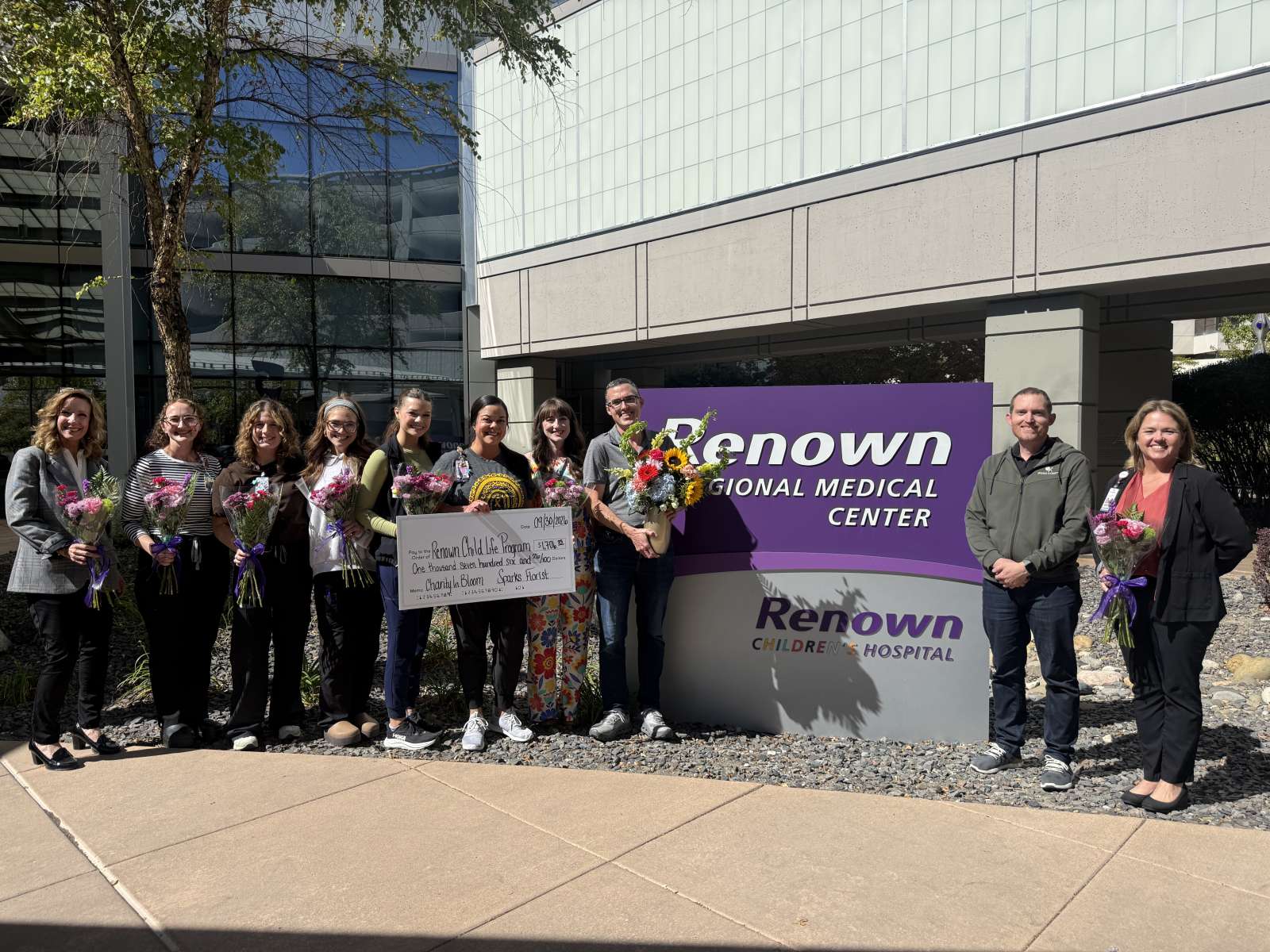 $1,706.25 for Renown Child Life