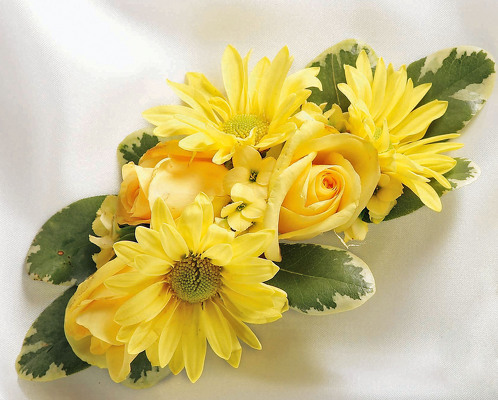 Sunglow Pin-on Corsage