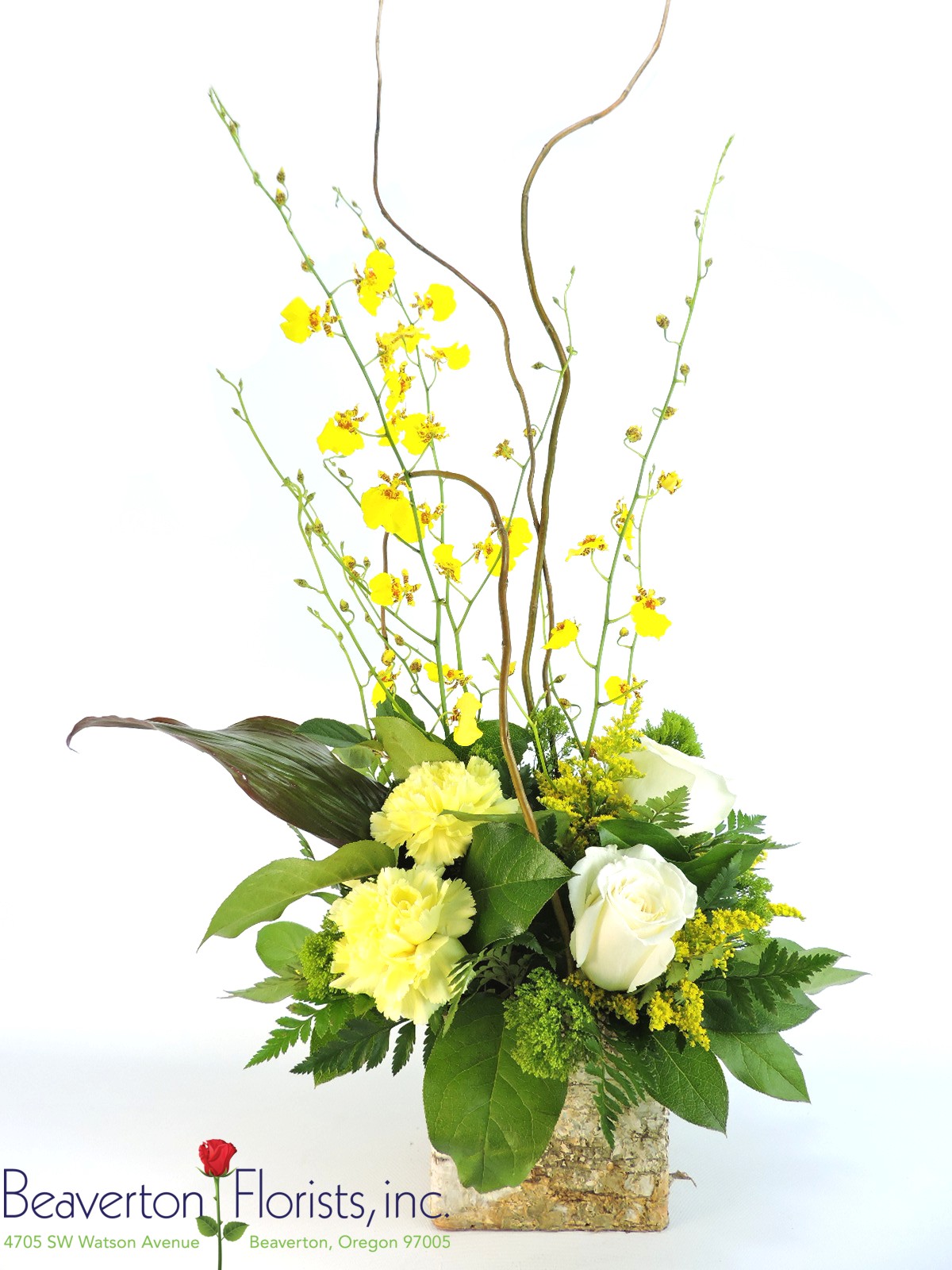 Blooms in Birch As Shown