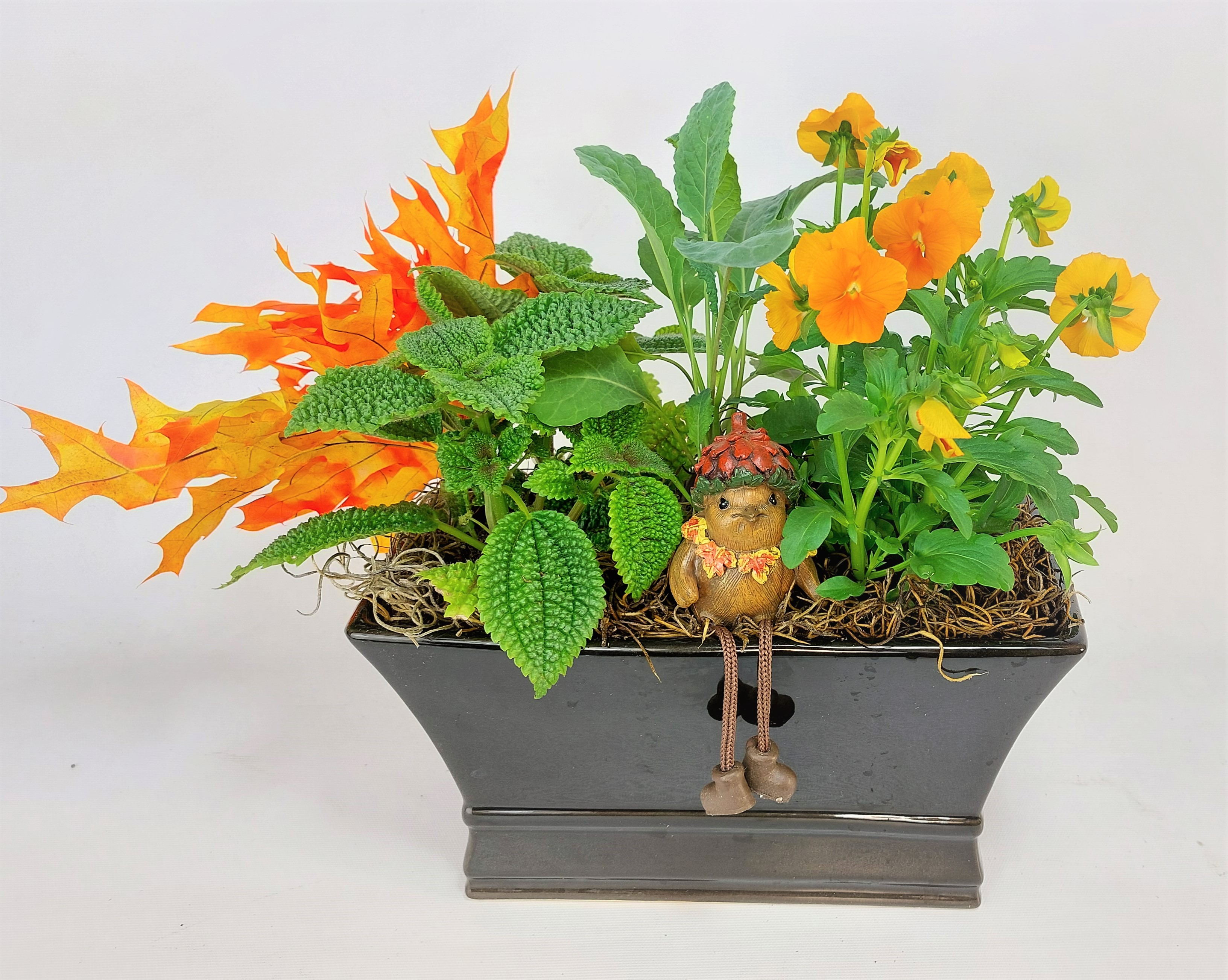 Sweet Autumn Planter As Shown