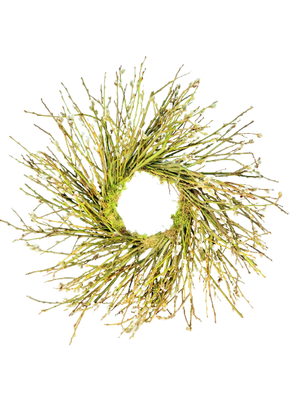 Spring Wreath As Shown