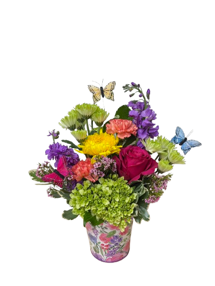 Butterfly Boutique Bouquet As Shown