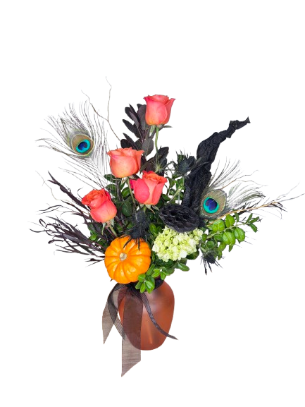 Spooky Masquerade Bouquet As Shown