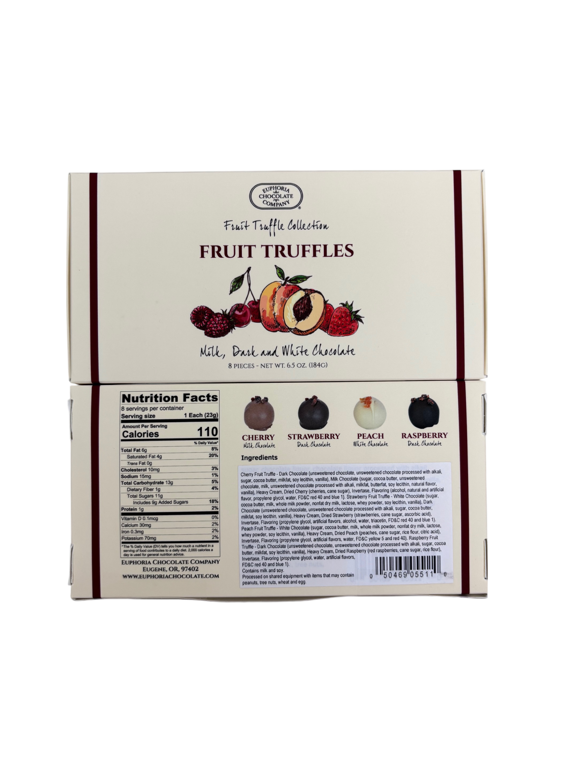 8 Pc Fruit Truffles As Shown
