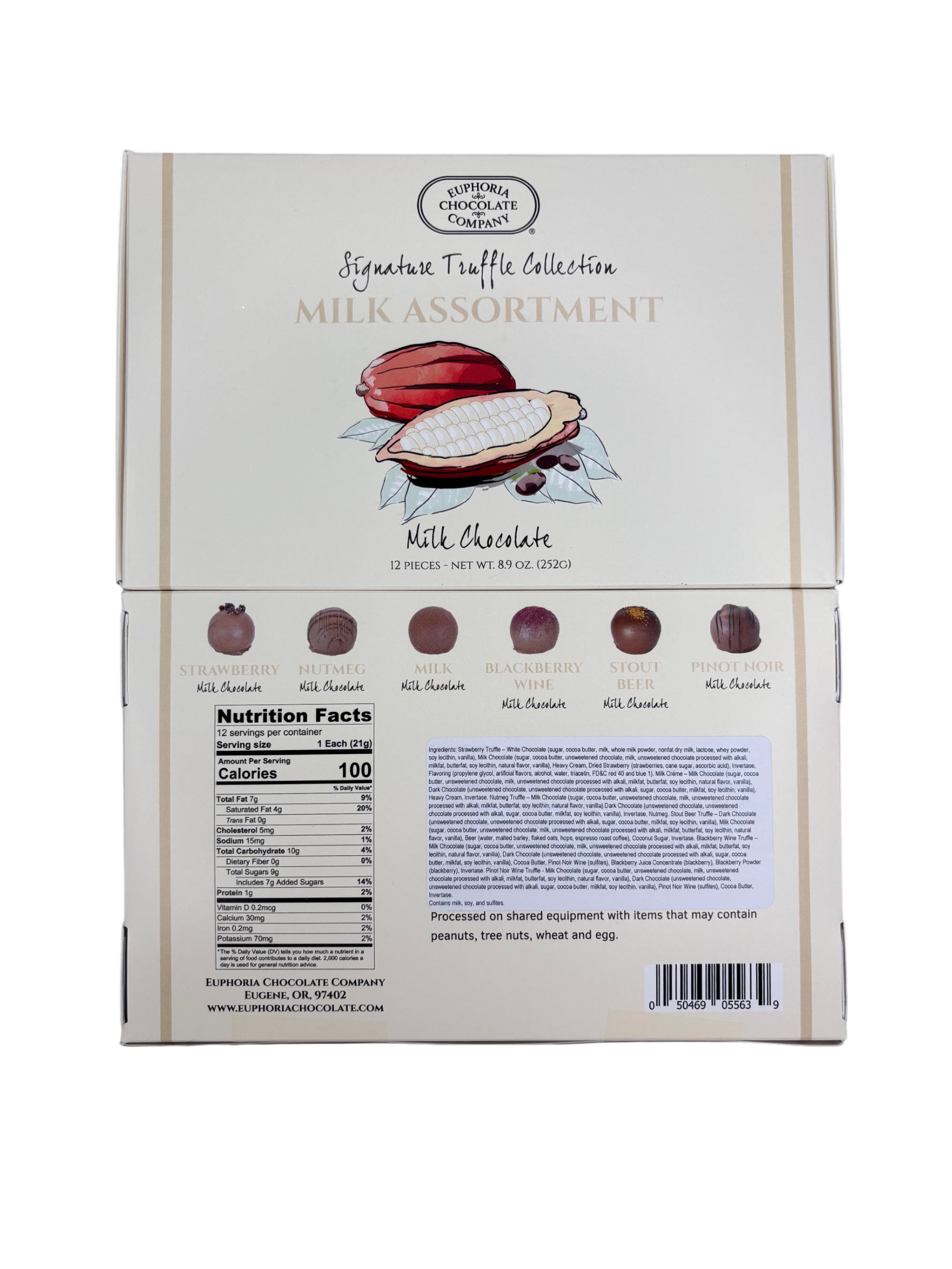 12 Pc Milk Chocolate Assortment As Shown