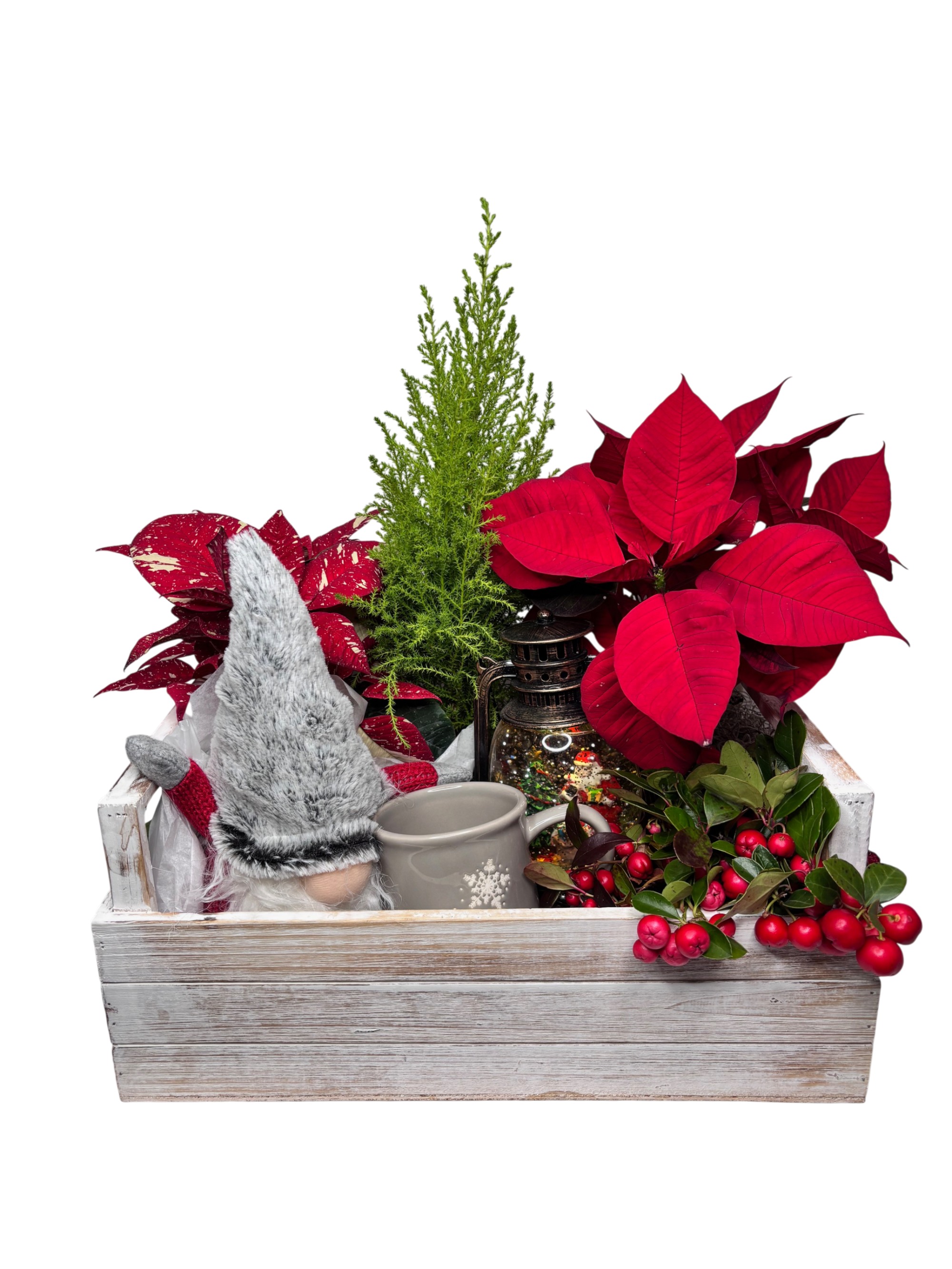 Santa Lantern Gift Box As Shown