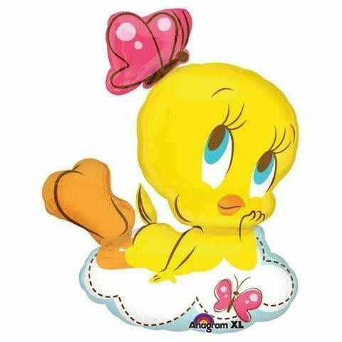 Tweety on a Cloud As Shown