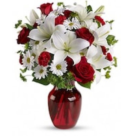 Be My Love Bouquet with Red Roses