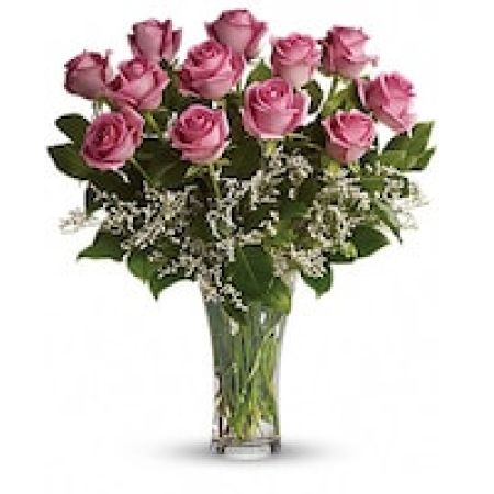 My Lady's Florist Westland - It's fun to be flirty! Send a dozen roses to the one you love and she just might make you blush. Especially if the dozen roses in question are this gorgeous! This arrangement is sweet and innocent as can be. Of course, it's a bit sassy and a whole lot sexy, as well.