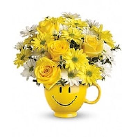Teleflora's Be Happy® Bouquet with Roses