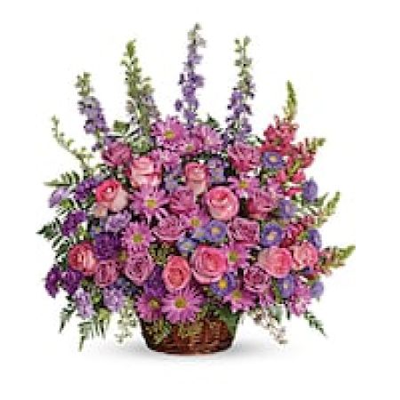 Gracious Lavender Basket