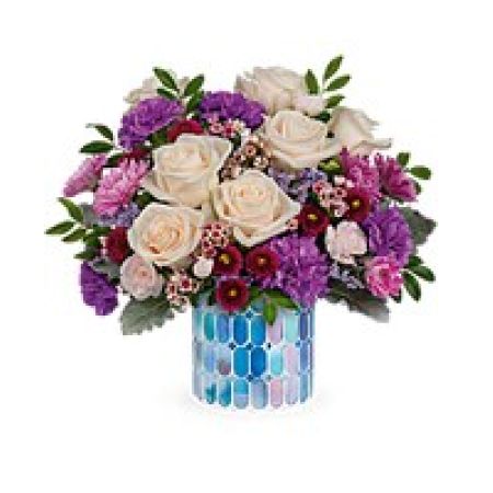 Teleflora's Blue Beauty Bouquet