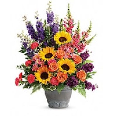Teleflora's Hues Of Hope Bouquet