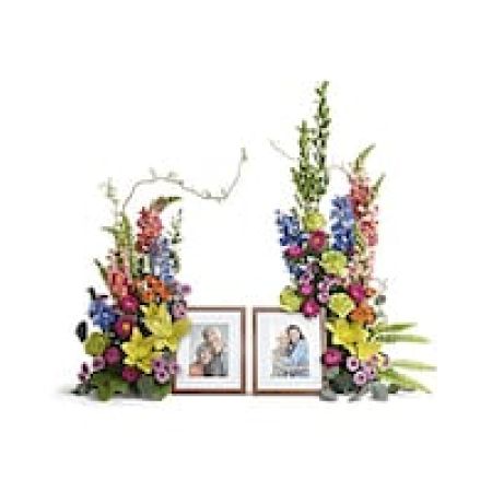 Loving Farewell Photo Tribute Bouquet