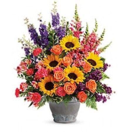Teleflora's Hues Of Hope Bouquet