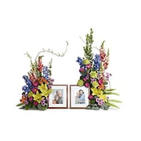 Loving Farewell Photo Tribute Bouquet