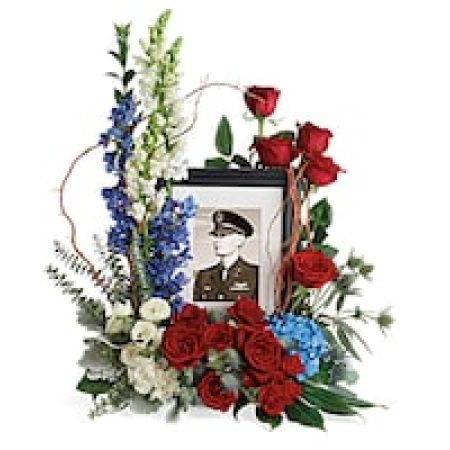 Always With Us Photo Tribute Bouquet
