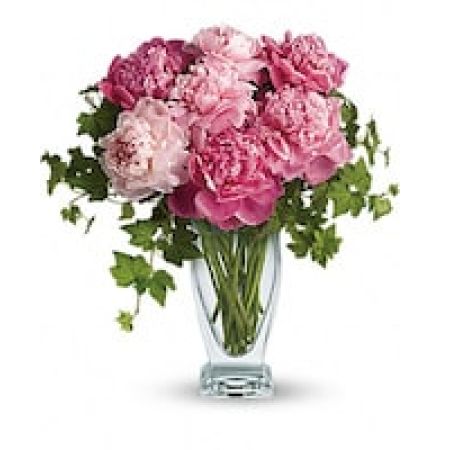 My Lady's Florist Westland - It's no wonder that the peony has been favored by First Ladies, famous ladies, and probably by a lady you know! They're so gorgeous and so pretty in pink. The big blossoms create a ripple effect of beauty wherever they are.